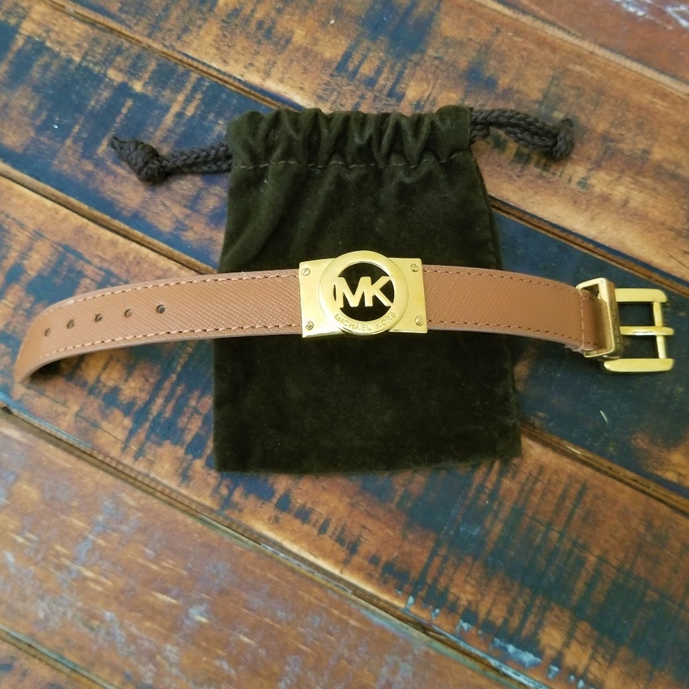 Michael Kors Leather Bracelet - Picture 2 of 3